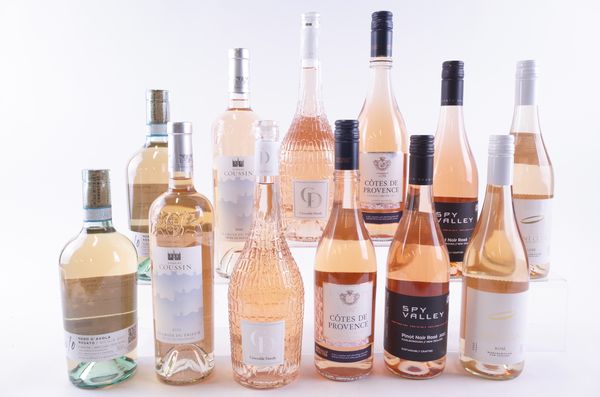 TWELVE BOTTLES NEW ZEALAND, FRENCH AND ITALIAN ROSÉ WINE