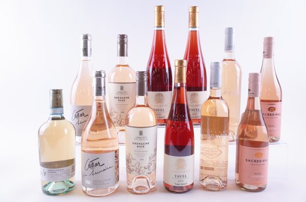 TWELVE BOTTLES NEW ZEALAND, FRENCH AND ITALIAN ROSÉ WINE