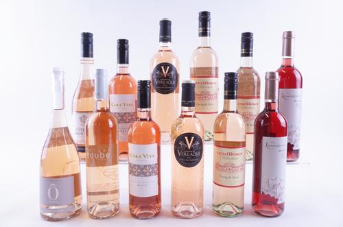 TWELVE BOTTLES CYPRIOT, AUSTRIAN, PORTUGUESE AND FRENCH ROSÉ WINE