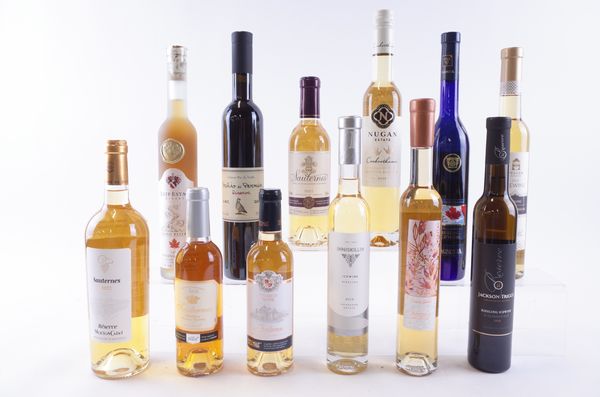 TWELVE BOTTLES DESSERT WINE