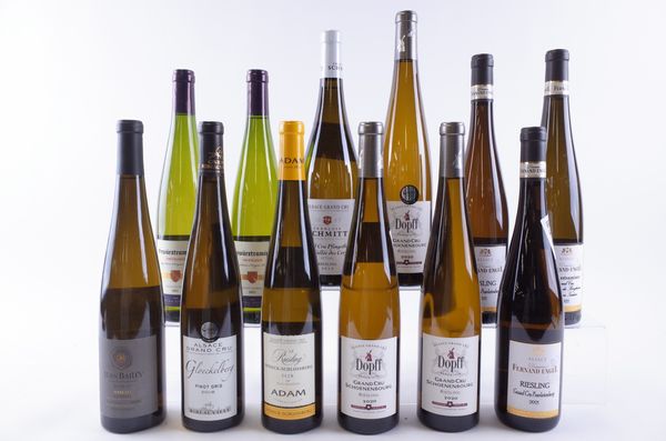 TWELVE BOTTLES ALSATIAN WHITE WINE