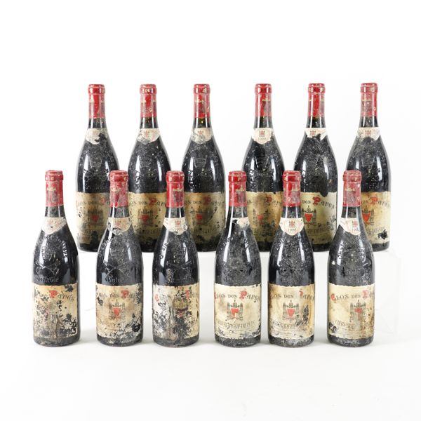 TWELVE BOTTLES CHÂTEAUNEUF-DU-PAPE, CLOS DES PAPES 1999