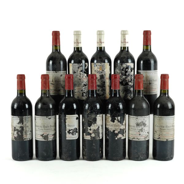 TWELVE BOTTLES MATURE RED BORDEAUX