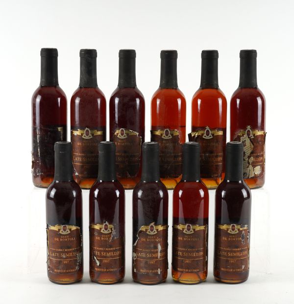 ELEVEN BOTTLES DE BERTOLI FAMILY  RESERVE LATE SÉMILLON (37.5CL)