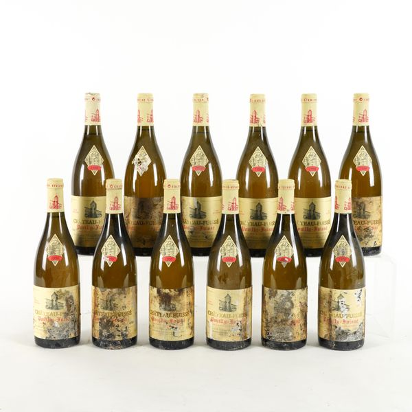 TWELVE BOTTLES POUILLY FUISSÉ CHÂTEAU-FUISSÉ 1998