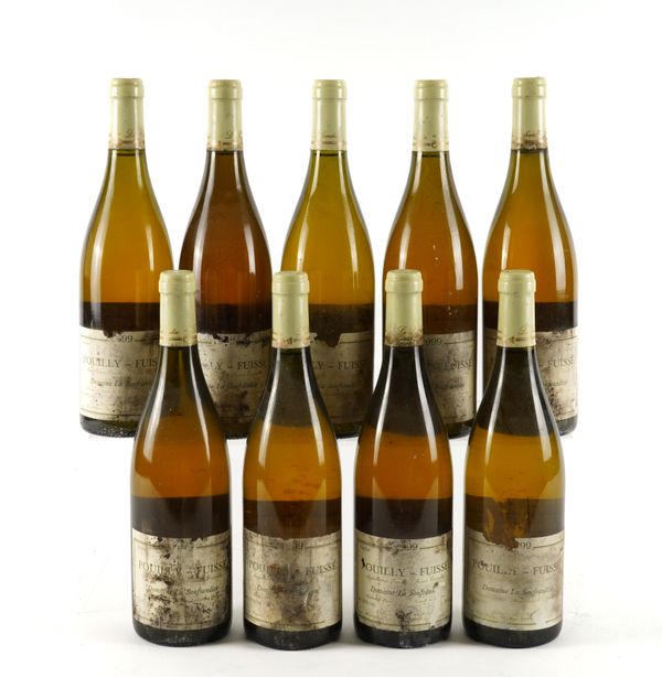 NINE BOTTLES POUILLY-FUISSÉ, DOMAINE LA SOUFRANDISE 1999