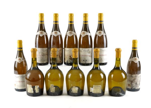 TWELVE BOTTLES MATURE WHITE BURGUNDY