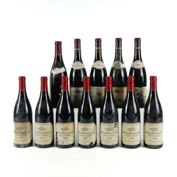 TWELVE BOTTLES FINE RHÔNE AND BURGUNDY