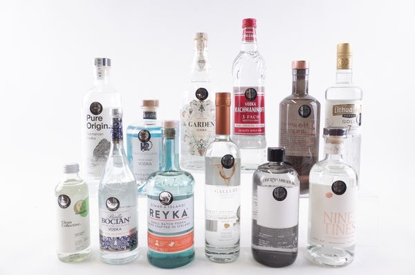 TWELVE BOTTLES VODKA