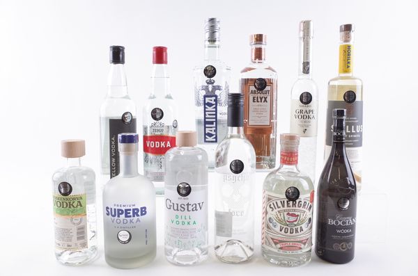 TWELVE BOTTLES VODKA