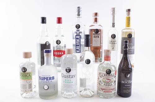 TWELVE BOTTLES VODKA