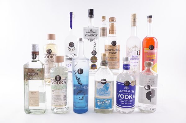 TWELVE BOTTLES VODKA