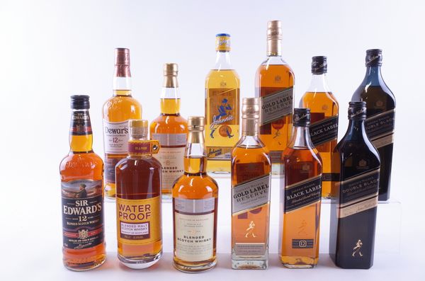 TWELVE BOTTLES BLENDED SCOTCH WHISKY