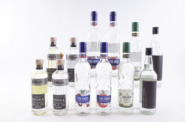 TWELVE BOTTLES VODKA