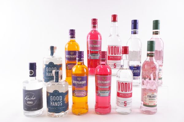 TWELVE BOTTLES VODKA