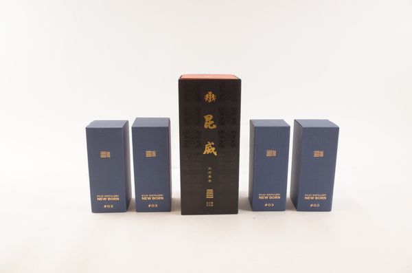 ONE BOXED BOTTLE CHINESE SINGLE MALT WHISKY AND FOUR BOXED BOTTLES JAPANESE SPIRIT