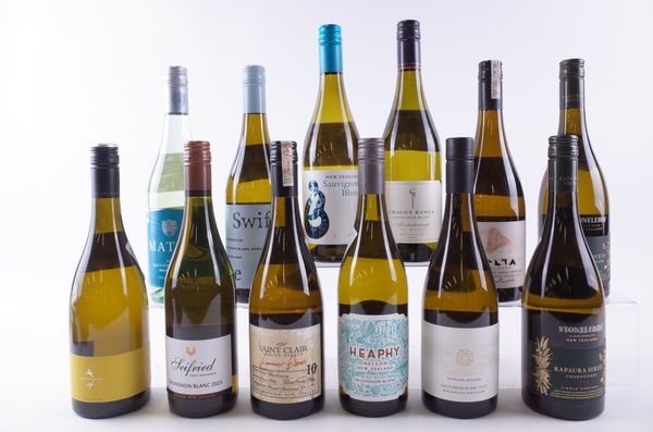 TWELVE BOTTLES NEW ZEALAND WHITE WINE