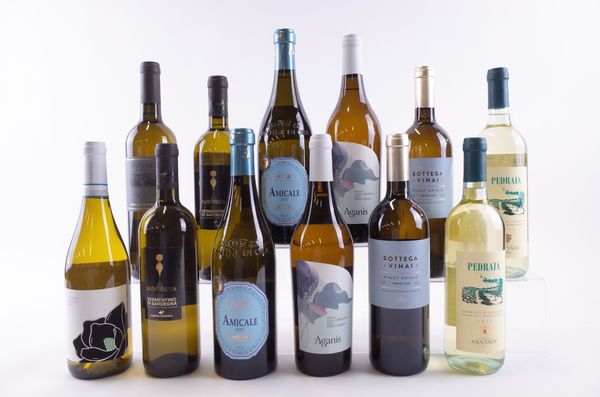 TWELVE BOTTLES ITALIAN WHITE WINE