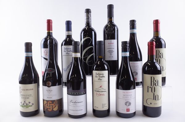 TWELVE BOTTLES ITALIAN RED WINE