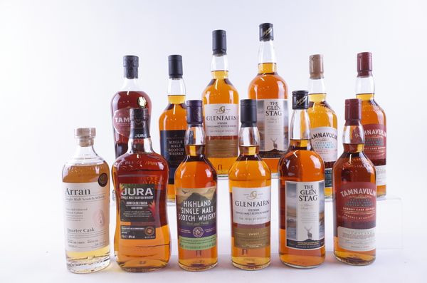 TEN BOTTLES SINGLE MALT AND TWO BLENDED SCOTCH WHISKY