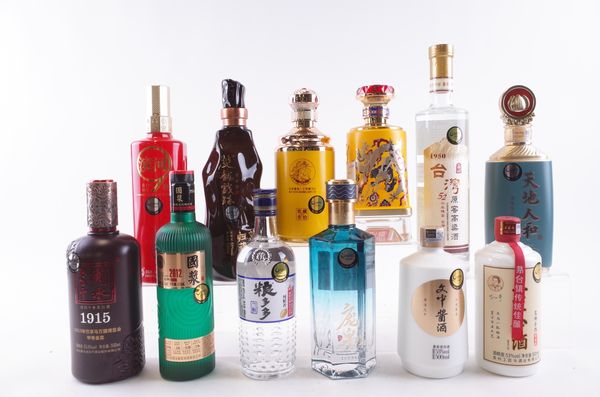 TWELVE BOTTLES ASIAN SPIRIT (BAIJIU)