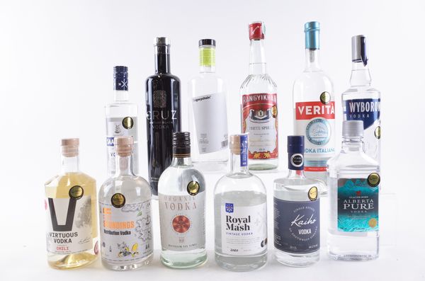 TWELVE BOTTLES VODKA