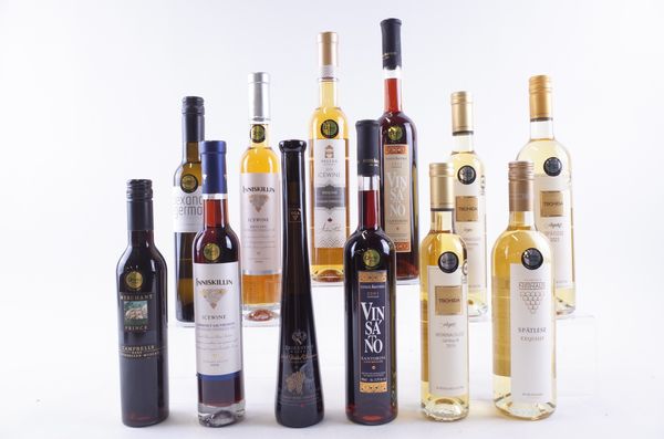 TWELVE BOTTLES DESSERT WINE