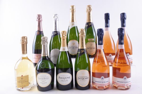 TWELVE BOTTLES CHAMPAGNE