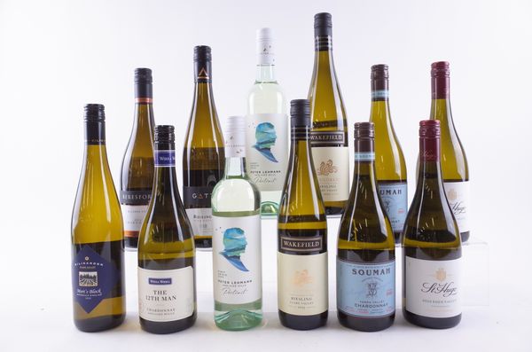 TWELVE BOTTLES AUSTRALIAN WHITE WINE