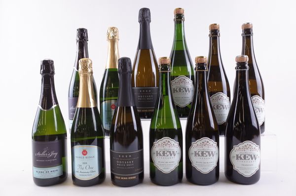 TWELVE BOTTLES CANADIAN SPARKLING WINE