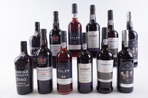 TWELVE BOTTLES PORT