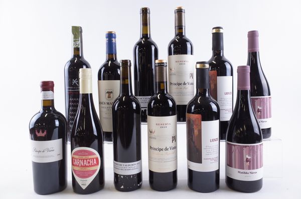 TWELVE BOTTLES SPANISH RED WINE