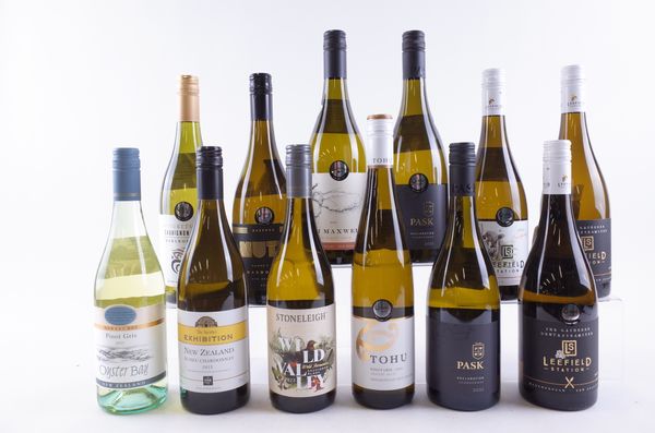 TWELVE BOTTLES NEW ZEALAND WHITE WINE