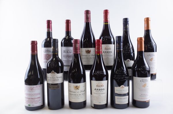 TWELVE BOTTLES FRENCH RED WINE