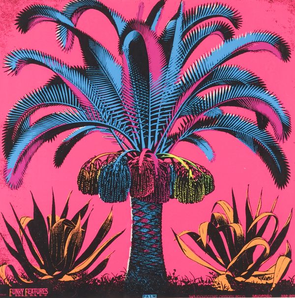 A GROUP OF FIFTEEN BLACKLIGHT PSYCHEDELIC POSTERS (15)