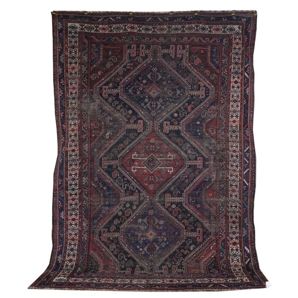 A GHASGHAI RUG, SOUTH PERSIAN