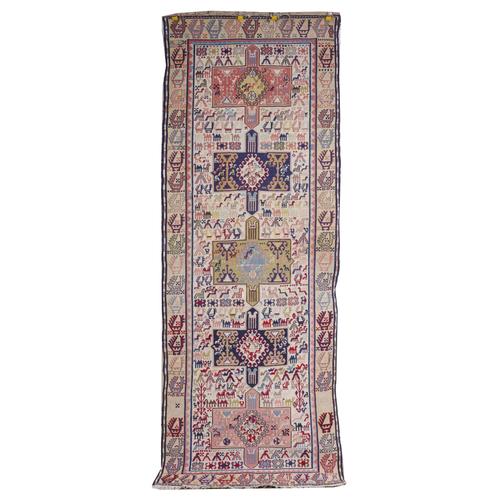 A SOUMAC RUNNER, CAUCASIAN