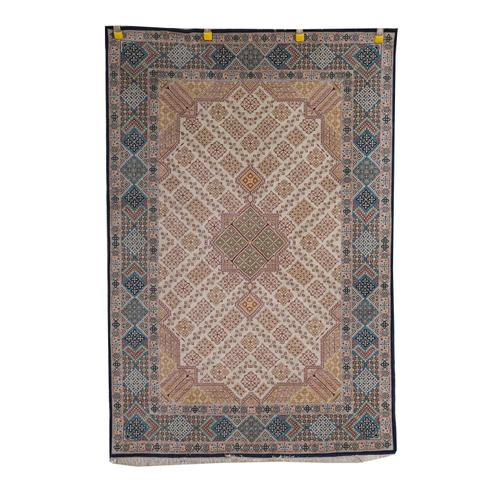 A FINE NAIN RUG, PERSIAN