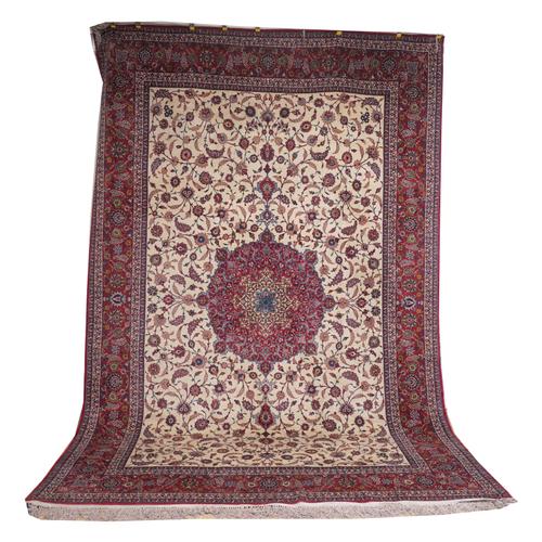 A VERY FINE NAIN CARPET, PERSIAN