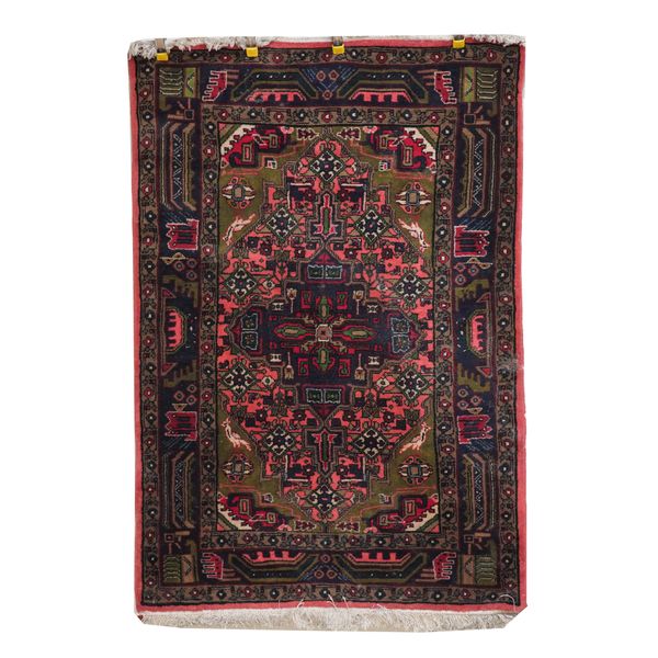 A HAMADAN RUG, PERSIAN