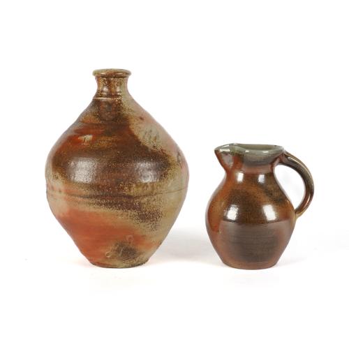 A NIC COLLINS STUDIO POTTERY VASE (2)