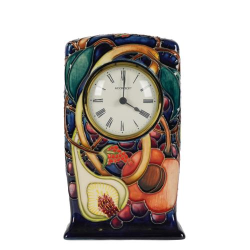 A MOORCROFT 'QUEEN'S CHOICE' CLOCK