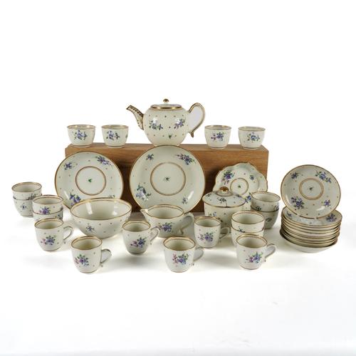 A CAUGHLEY PORCELAIN PART TEA AND COFFEE SERVICE (37)