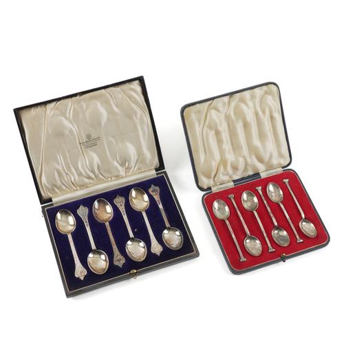 THREE CASED SETS OF FLATWARE (3)