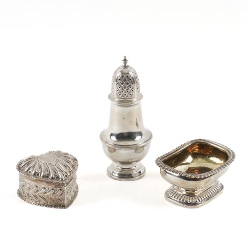 THREE ITEMS OF SILVER (3)