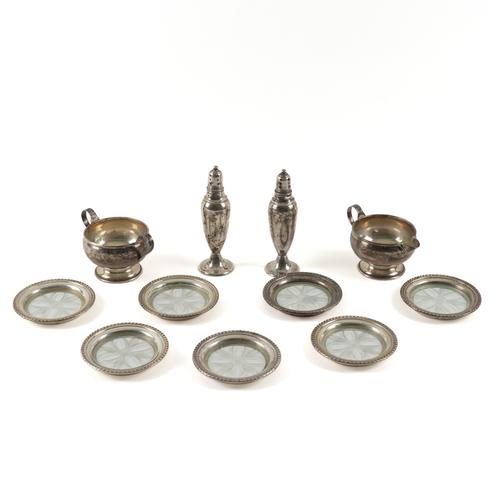 A GROUP OF AMERICAN STERLING WARES (12)