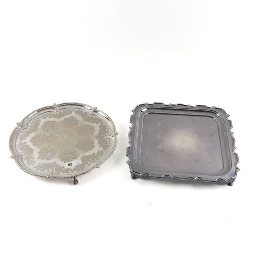 A GROUP OF PLATED WARES (10)