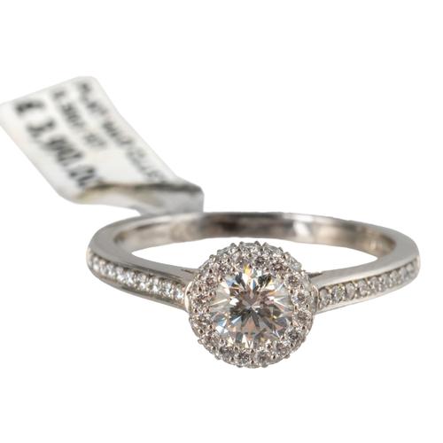 A DIAMOND CLUSTER RING (2)