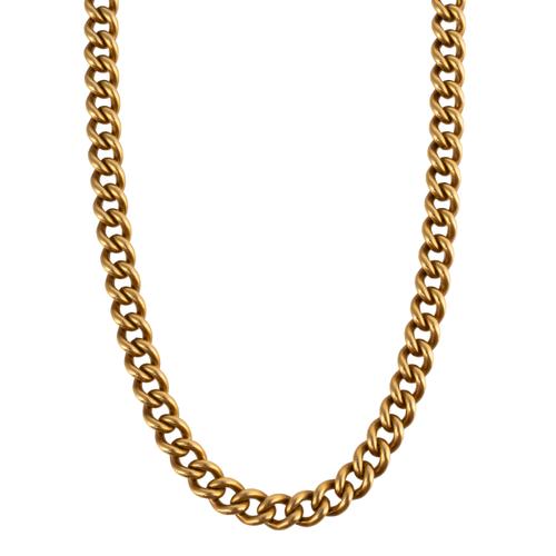 A CURB LINK NECKLACE