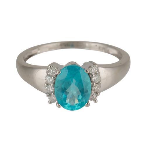 AN APETITE AND DIAMOND RING